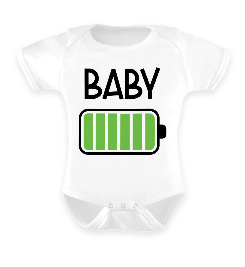 Babys Batterie - Babybody für Jungen und Mädchen