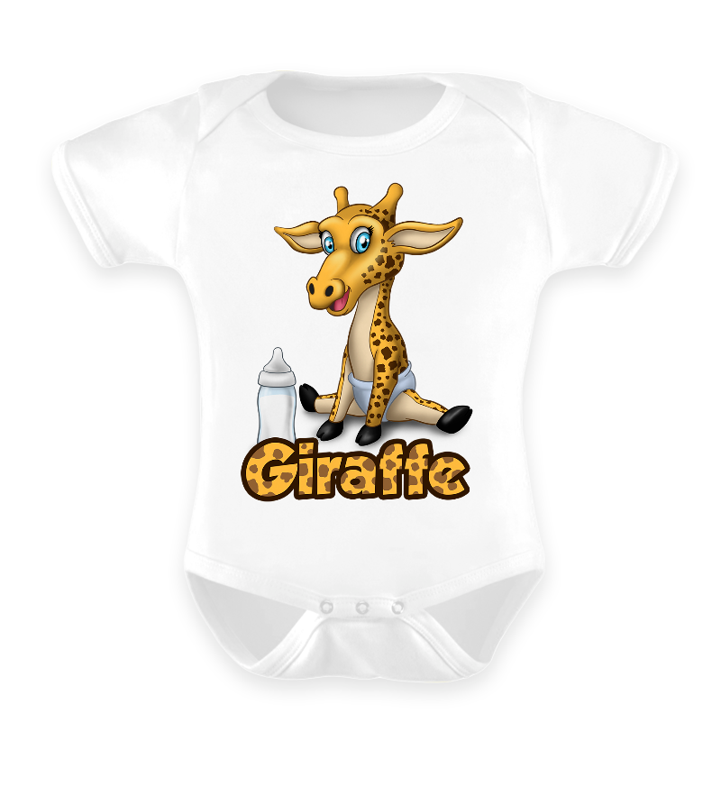 Giraffe - Babybody für Jungen und Mädchen