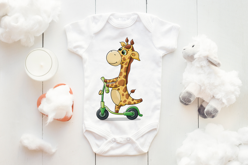 Baby Giraffe - Babybody für Jungen und Mädchen
