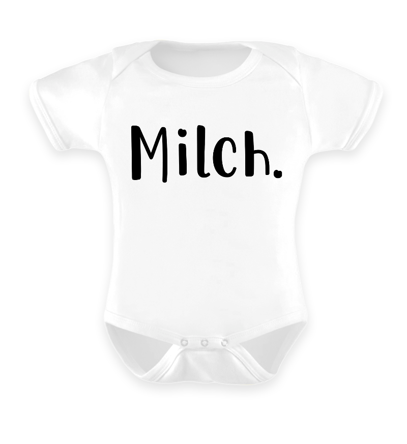 Milch - Babybody für Jungen und Mädchen