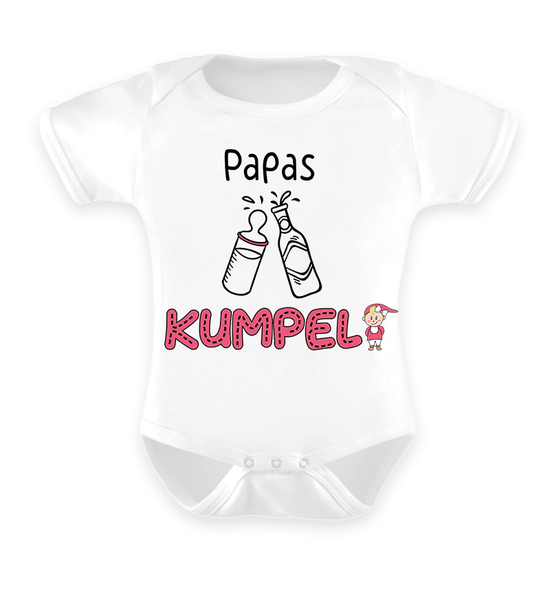 Papas Kumpel - Babybody für Mädchen - Zwergenwunder