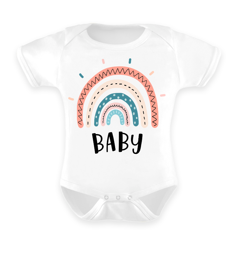 Baby Regenbogen - Babybody für Jungen und Mädchen