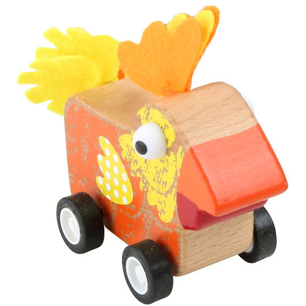 Rückziehfahrzeug Huhn 